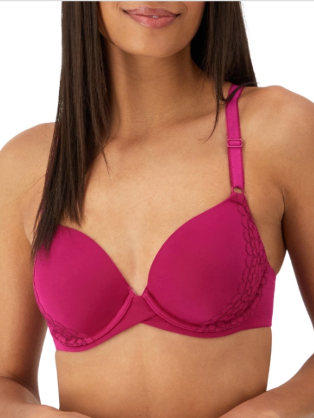 Maidenform One Fab Fit 2.0 T-Shirt Shaping Underwire Bra Fresh Berry/Purple